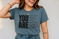 Inspirational Positive Message Graphic Tee Shirt