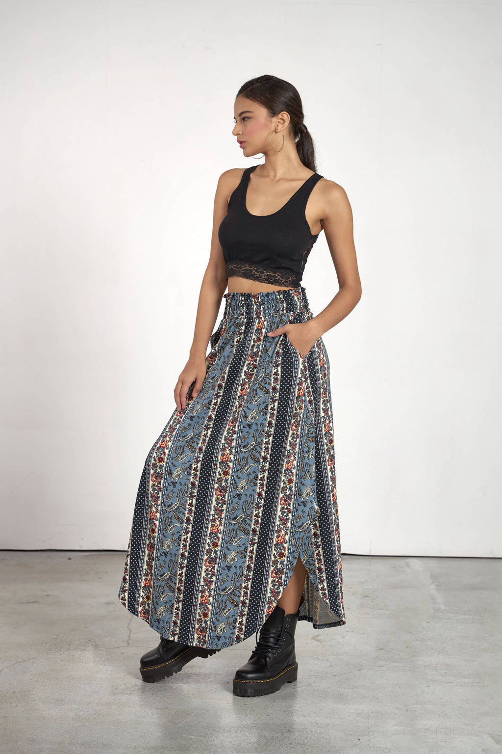 Boho Maxi Skirt