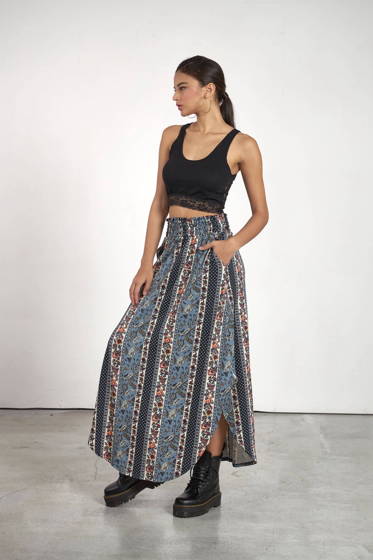 Boho Maxi Skirt